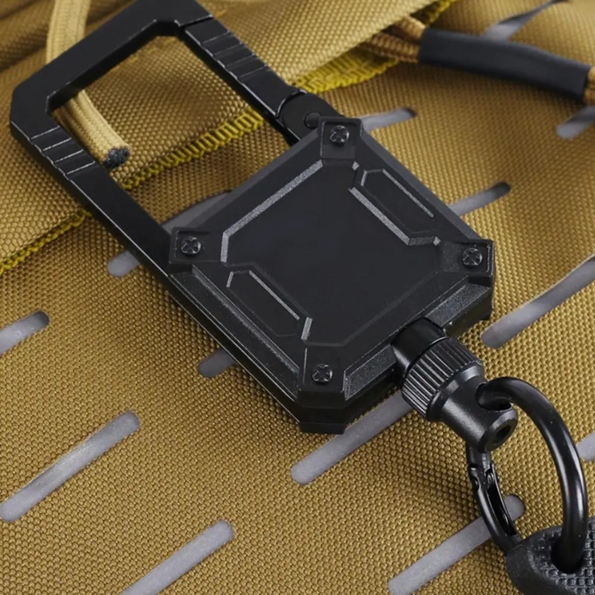 Retraktor HEAVY DUTY z blokadą magnetyczną o sile 1 kg – metalowa linka (NK226) - obrazek 6