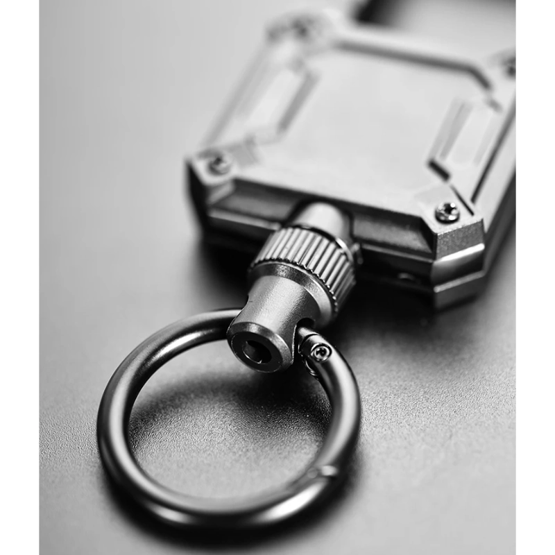 Retraktor HEAVY DUTY z blokadą magnetyczną o sile 1 kg – metalowa linka (NK226) - obrazek 7