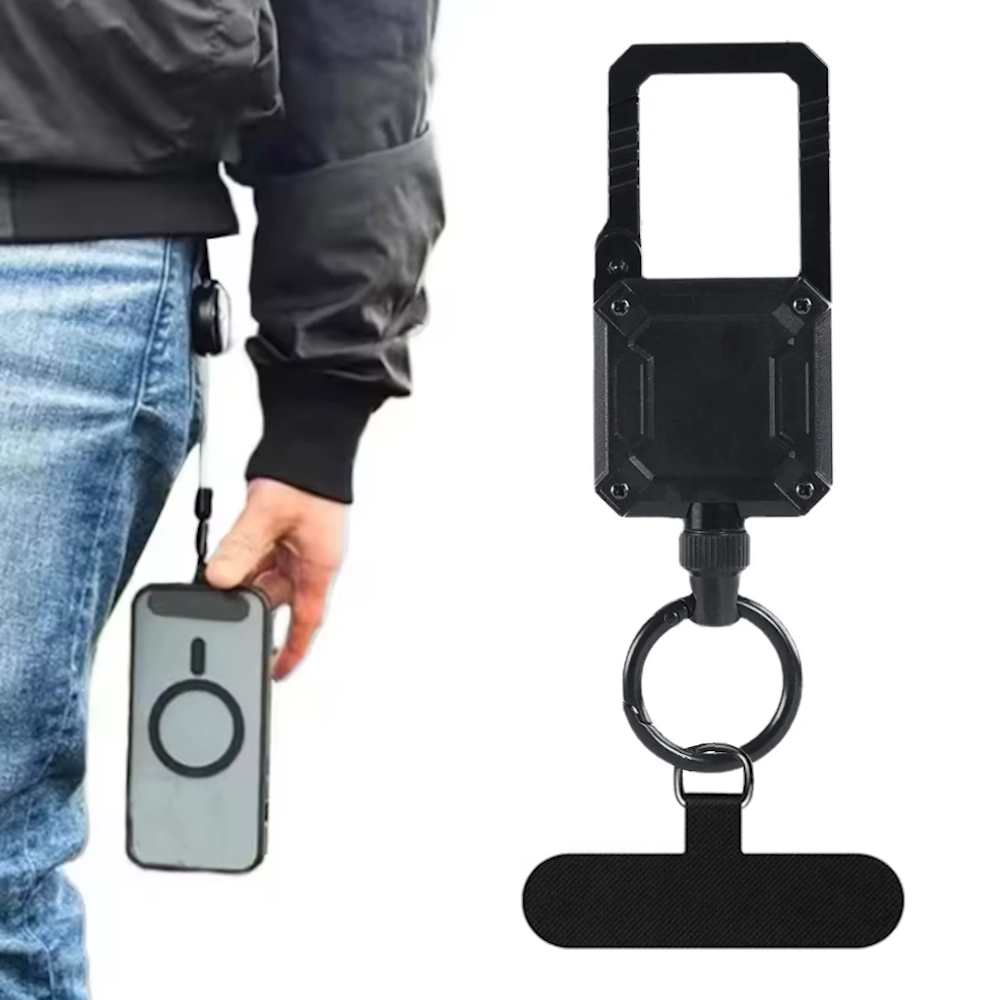 Zabezpieczenie telefonu HEAVY DUTY – smycz antykradzieżowa z blokadą magnetyczną (NK274) - obrazek 2