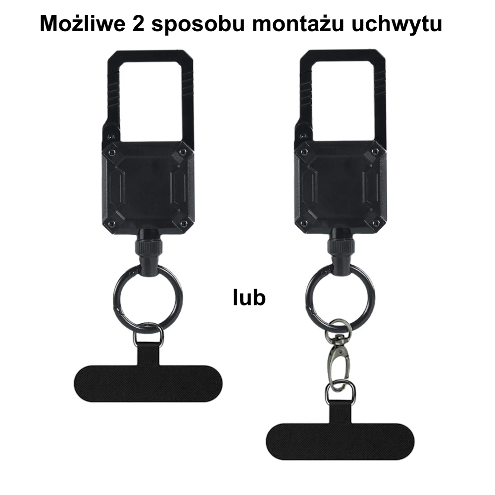 Zabezpieczenie telefonu HEAVY DUTY – smycz antykradzieżowa z blokadą magnetyczną (NK274) - obrazek 4