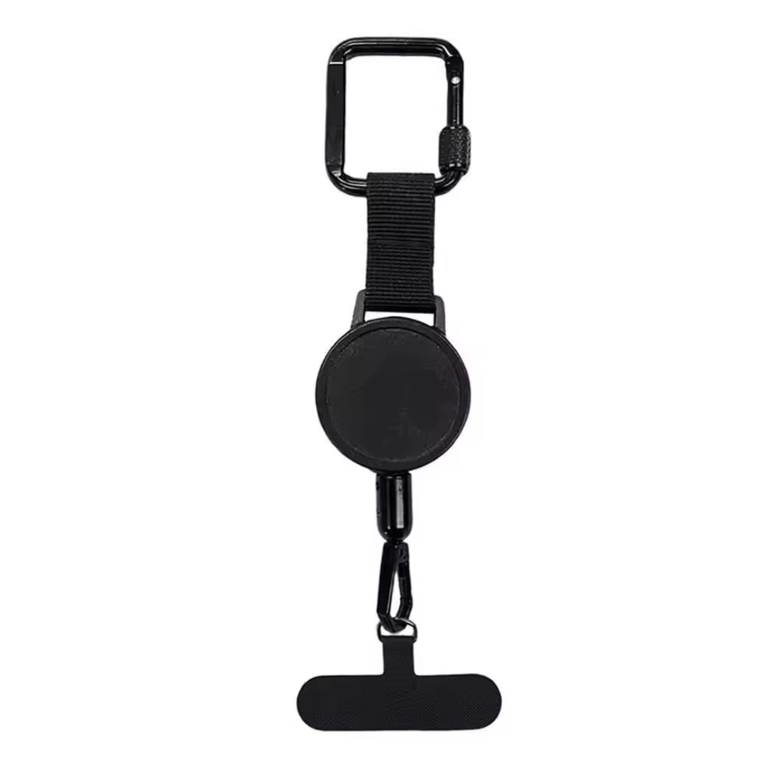 Smycz do telefonu antykradzieżowa HEAVY DUTY z metalową linką i karabińczykiem (NK275)